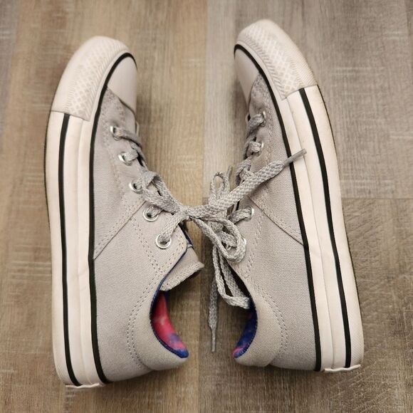 Converse All Star Womens Gray Sneakers Size 6 - Picture 8 of 10